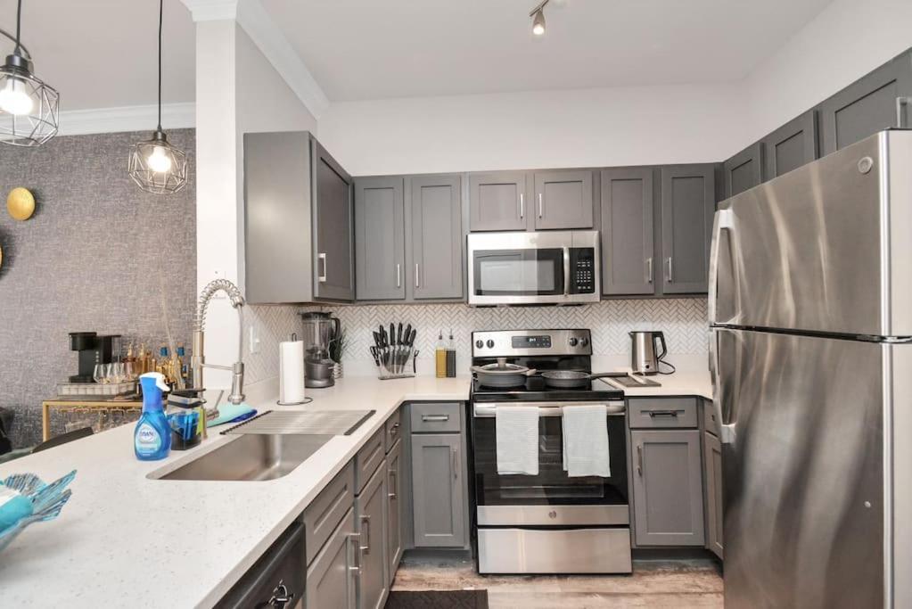 Luxury 1Br Apt ,Nrg ,Downtown ,Med Center,Galleria Хьюстон Экстерьер фото