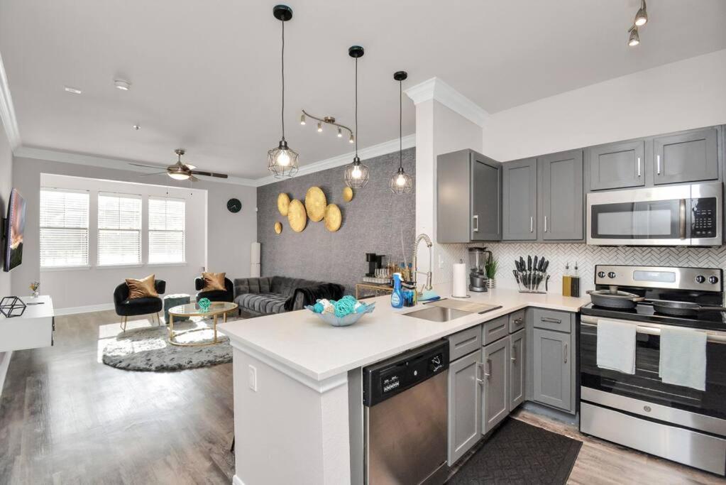 Luxury 1Br Apt ,Nrg ,Downtown ,Med Center,Galleria Хьюстон Экстерьер фото