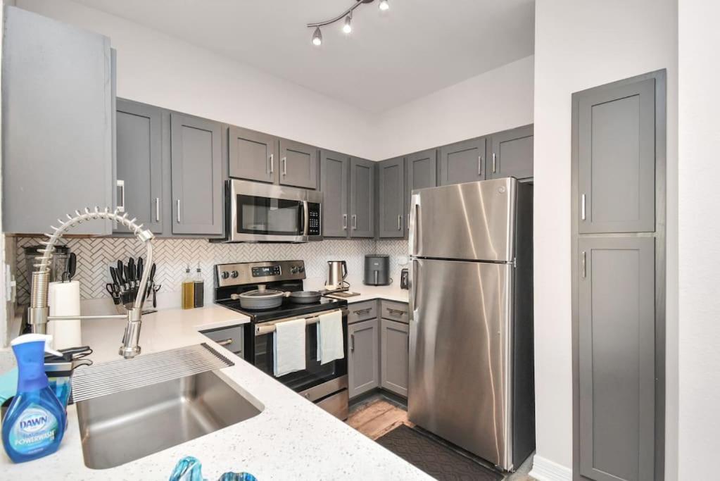 Luxury 1Br Apt ,Nrg ,Downtown ,Med Center,Galleria Хьюстон Экстерьер фото